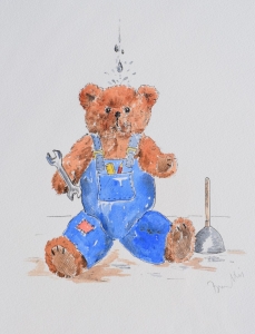 Teddy is a plumber