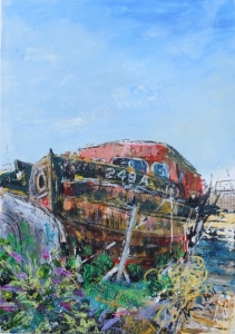 House boat on the River Adur, Shoreham (3)