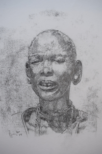 Maasai tribeswoman