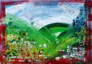 Sheep on the South Downs